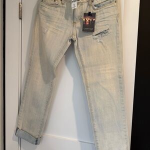 Carmar Women's Relaxed Light Blue Jeans